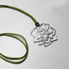 Flor Camelia Verde