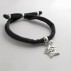 PULSERA ESTRELLA NAVIDAD PAPA NOEL BAÑO PLATA CON PERLA