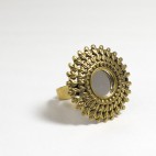 Anillo Espejo Sol Pequeño