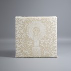20x20 cm Lienzo Virgen del Pilar