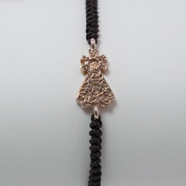 Pulsera Virgen del Pilar Bronce